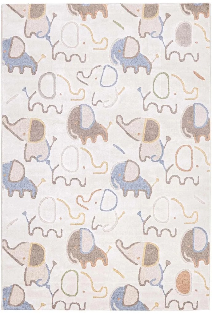 Χαλί Lora Kids 37 Cream-Multi Royal Carpet 80X150cm