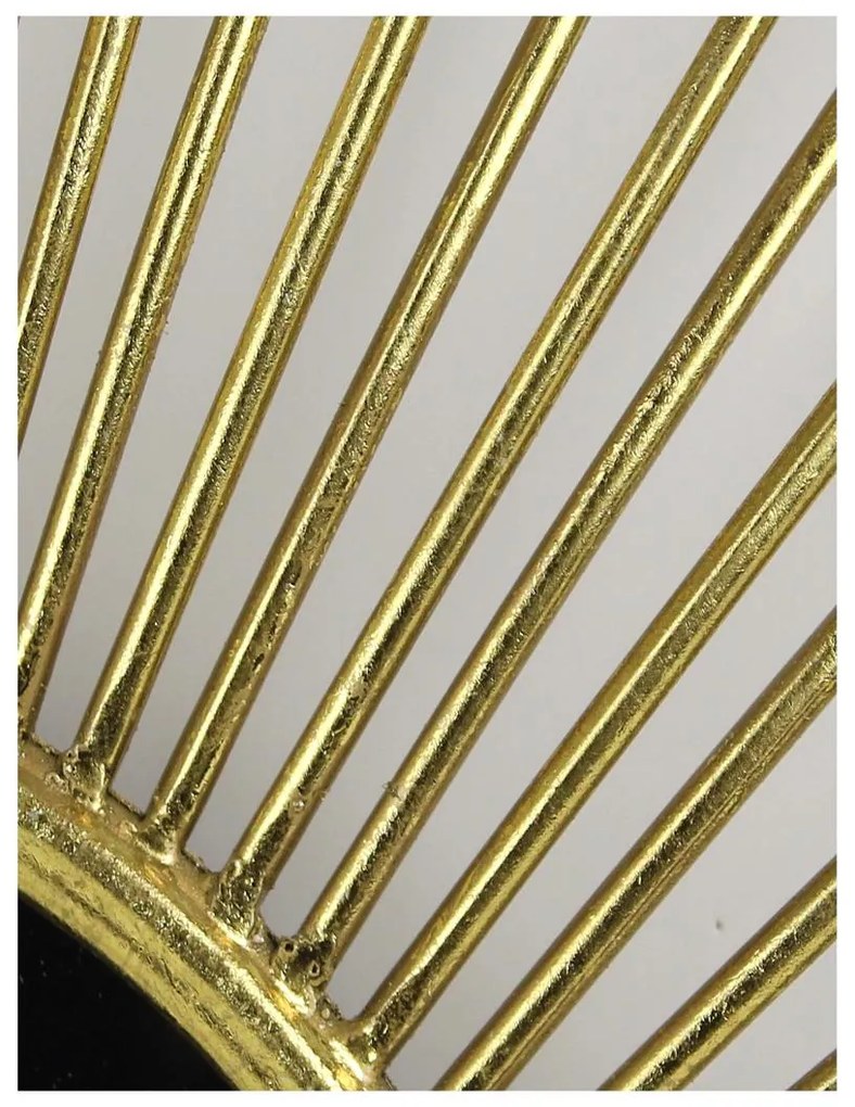 Καθρέπτης ArteLibre Χρυσό Μέταλλο 75.5x3.5x75.5cm