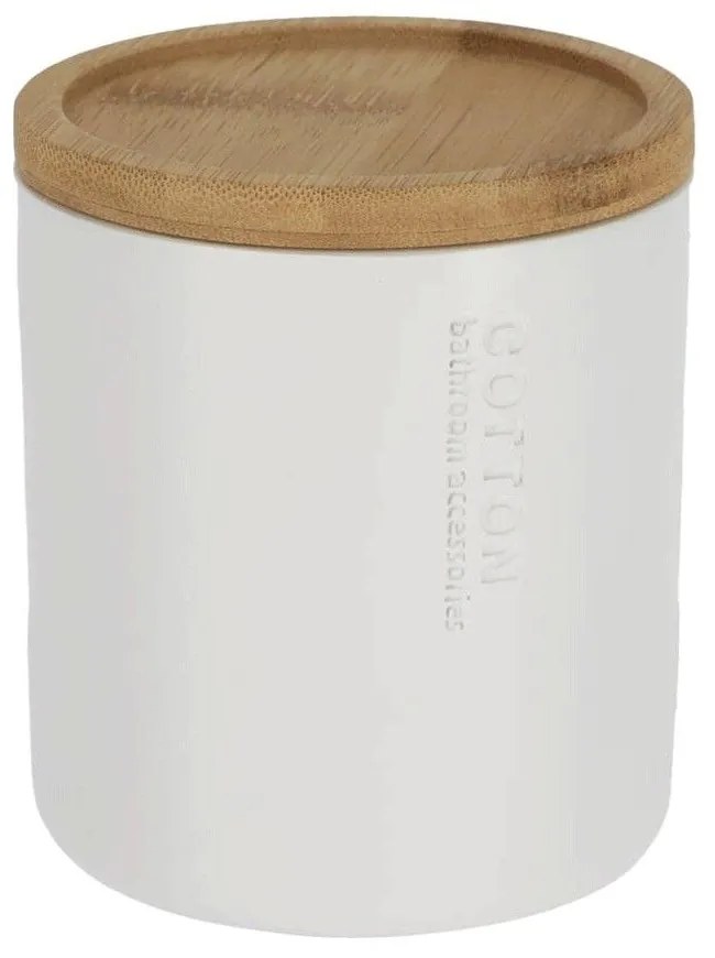 Δοχείο Αποθήκευσης 06.67101210 White Polyresin, Bamboo