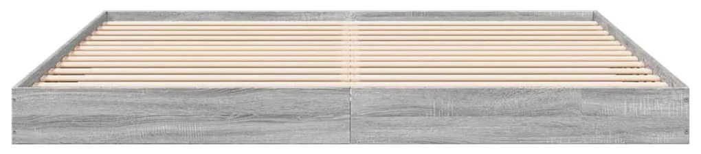 vidaXL Πλαίσιο κρεβατιού χωρίς στρώμα 180x200 εκ. Επεξεργασμένο Ξύλο