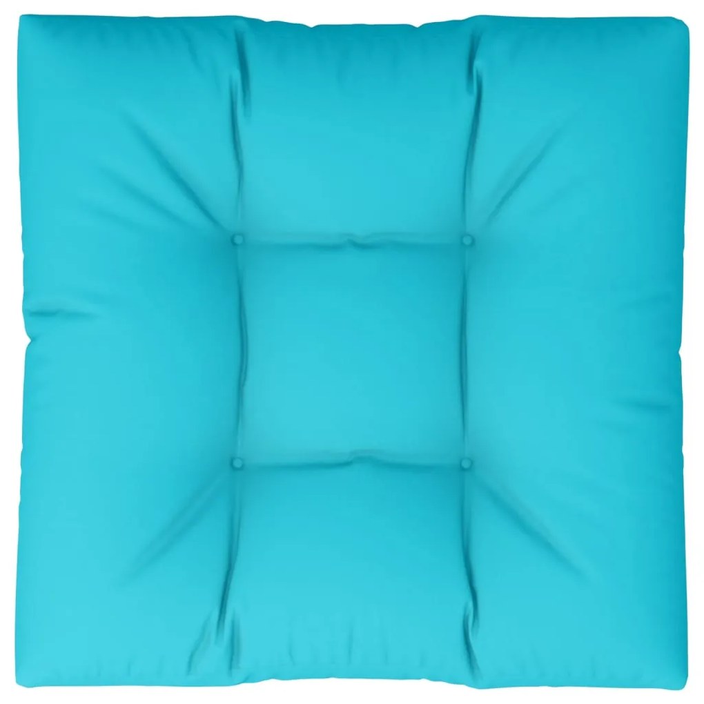 vidaXL Μαξιλάρι Παλέτας Τιρκουάζ 70 x 70 x 12 εκ. Υφασμάτινο