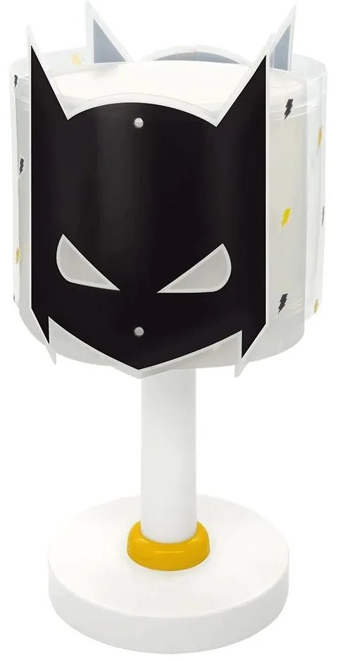 Φωτιστικό Επιτραπέζιο Dark Hero 61801 16x16x22cm 1xE14 8W White-Black Ango