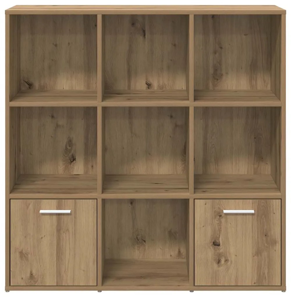 vidaXL Βιβλιοθήκη Artisan Δρυς 98x29x97,5 εκ. Επεξεργασμένο Ξύλο