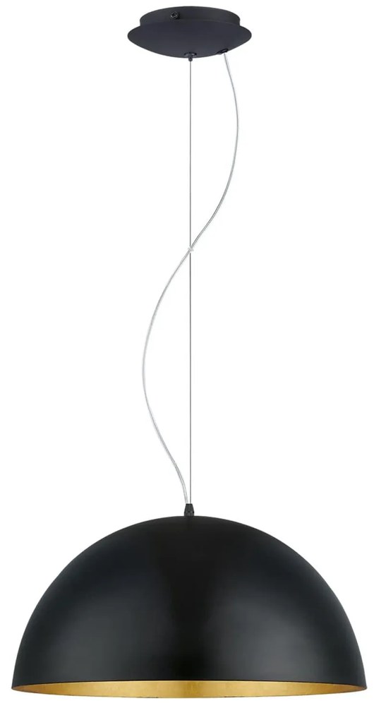 Φωτιστικό Οροφής Gaetano 1 94936 Black-Gold Eglo Metal