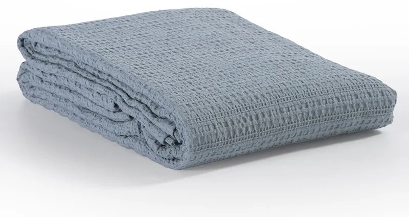 Κουβέρτα Πικέ Υπέρδιπλη 220x240 Cool Dusty Blue 5205495548135