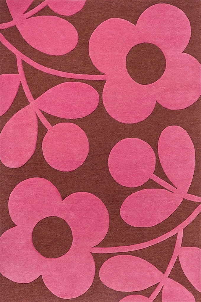 Χαλί Sprig Stem 063900 Paprika Red-Pink Orla Kiely 200X280cm