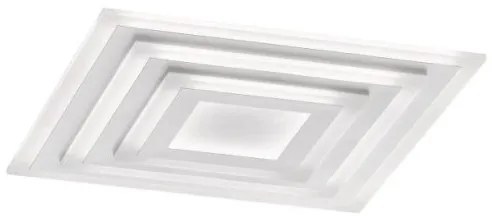 Πλαφονιέρα Φωτιστικό Οροφής Gorden Λευκό 60x60 20055 Fischer Honsel-20055-Λευκό 20055