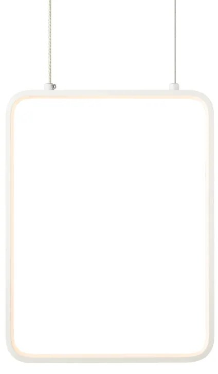 Φωτιστικό Κρεμαστο Aca V30LEDP26WH SYMETRIA Λευκό (White) 3000K