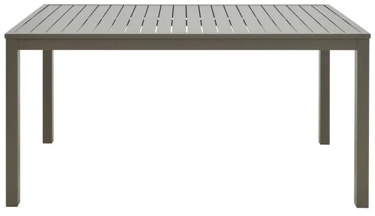 Τραπέζι κήπου Kliton Αλουμίνιο Σαμπανιζέ 150x80x74εκ. 150x80x74 εκ.