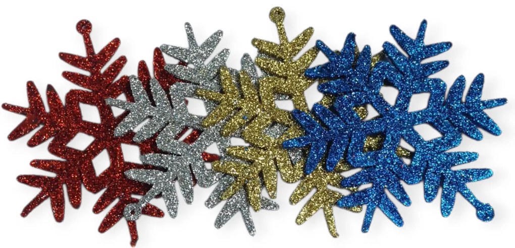 Σετ Χριστουγεννιάτικα Στολίδια 8εκ. 4τεμ