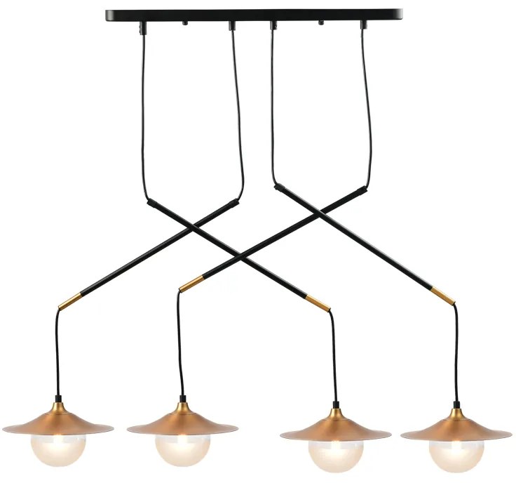 Φωτιστικό Κρεμαστο Aca HL4314P96BB LAYLA Οξυντέ (Bronzed)
