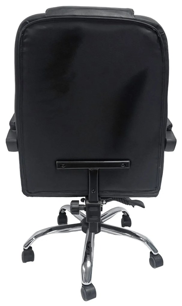 ΚΑΡΕΚΛΑ ΓΡΑΦΕΙΟΥ LAGOM HM1198 ΜΑΥΡO PVC-ΜΕΤΑΛ.ΒΑΣΗ-ΜΑΥΡΟΣ ΣΚΕΛΕΤΟΣ 60x70x104Υεκ