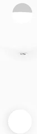 vidaXL Νιπτήρας Κυκλικός με Οπή Βρύσης / Υπερχείλισης Λευκός Κεραμικός