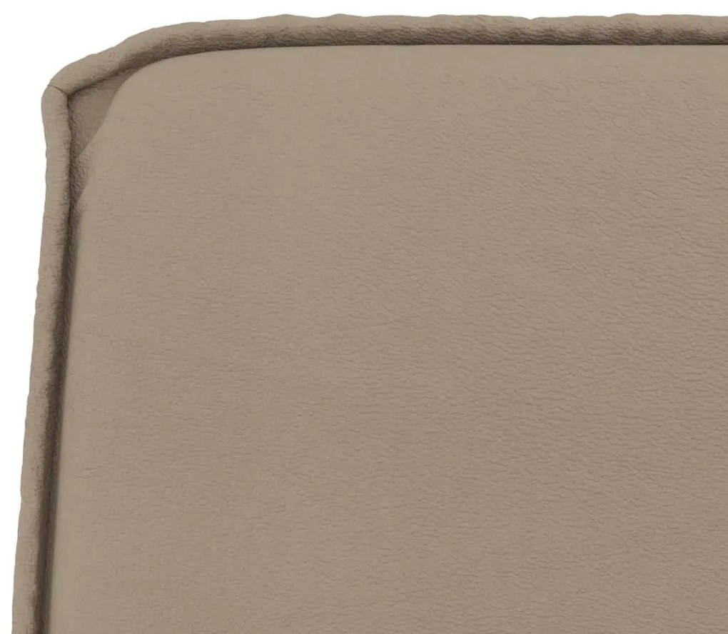 vidaXL Πάγκος Καπουτσίνο 100x75x76 εκ. από Συνθετικό Δέρμα