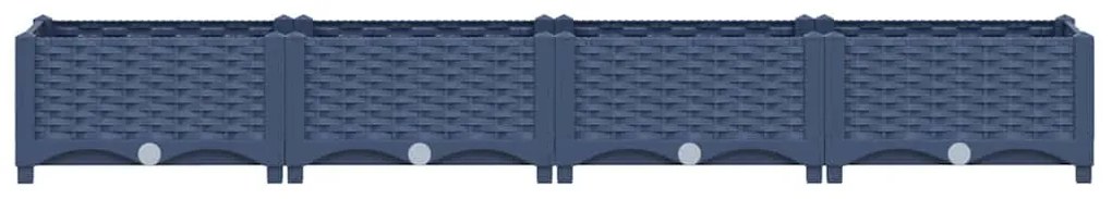 vidaXL Ζαρντινιέρα 160 x 40 x 23 εκ. από Πολυπροπυλένιο