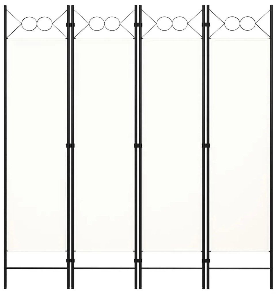 ΔΙΑΧΩΡΙΣΤΙΚΟ ΔΩΜΑΤΙΟΥ ΜΕ 4 ΠΑΝΕΛ ΛΕΥΚΟ 160 X 180 ΕΚ. 320706