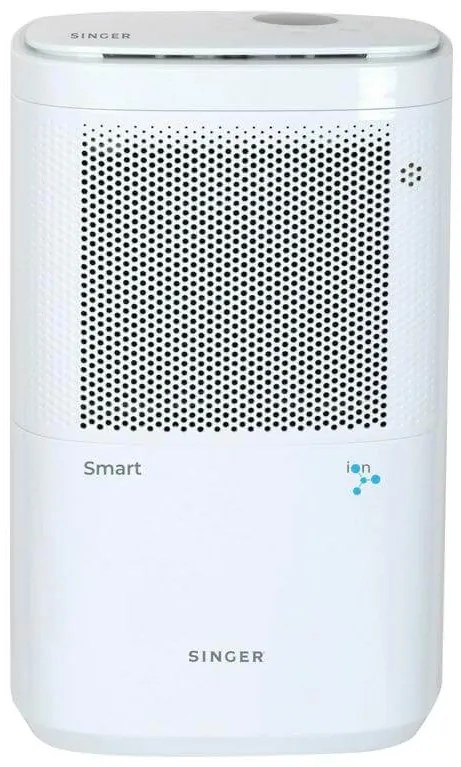 Αφυγραντήρας Singer Sdhm-12L Smartion Με Ιονιστή Και Ικανότητα Αφύγρανσης 12 Λίτρα / Ημέρα