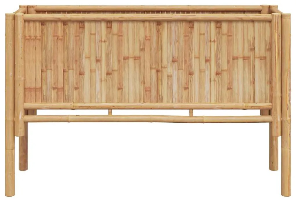 vidaXL Υπερυψωμένη Ζαρντινιέρα Καφέ 110 x 35 x 70 εκ. Μπαμπού