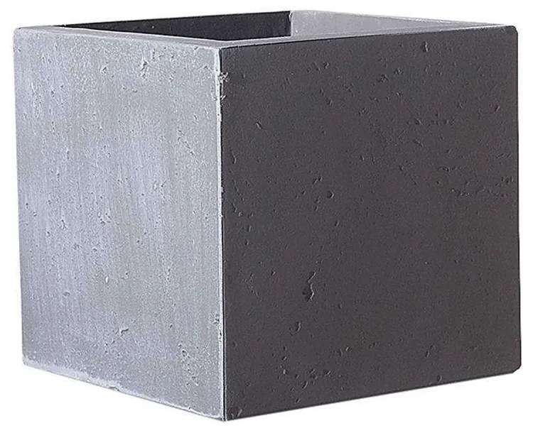 Κασπώ Πήλινο Τετράγωνο Rocky S A-6050-8 23x23x23 Grey Supergreens Clay