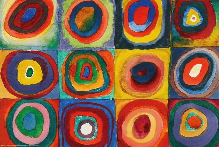 Αφίσα Concentric Rings, Wassily Kandinsky