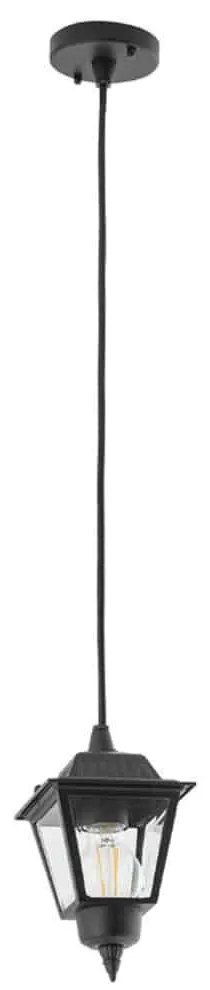 Φωτιστικό Οροφής Ana 10500 13x100cm 1xE27 10W Black Nowodvorski