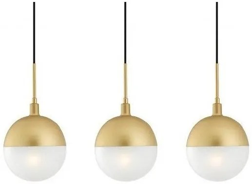 Κρεμαστό Φωτιστικό Οροφής 100-01132-07BR Luma-100-01132-07BR-GOLD-Χρυσό 100-01132-07BR-GOLD