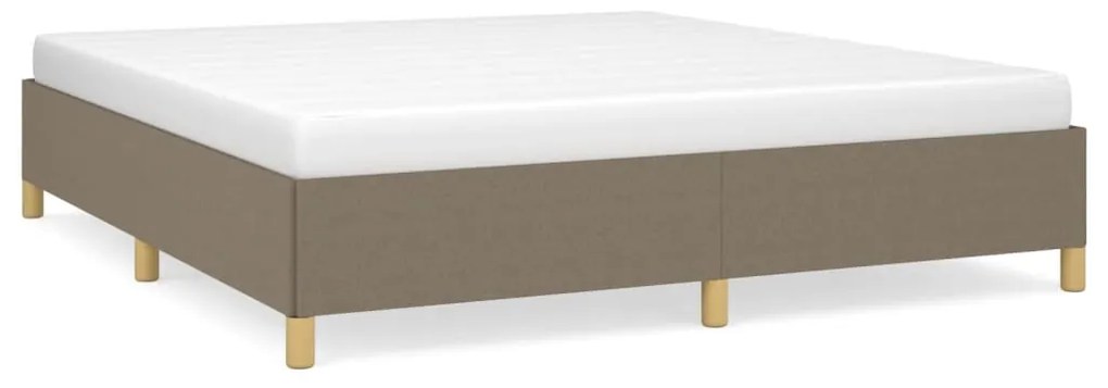 ΠΛΑΙΣΙΟ ΚΡΕΒΑΤΙΟΥ BOXSPRING TAUPE 160X200 ΕΚ. ΥΦΑΣΜΑΤΙΝΟ 3120973