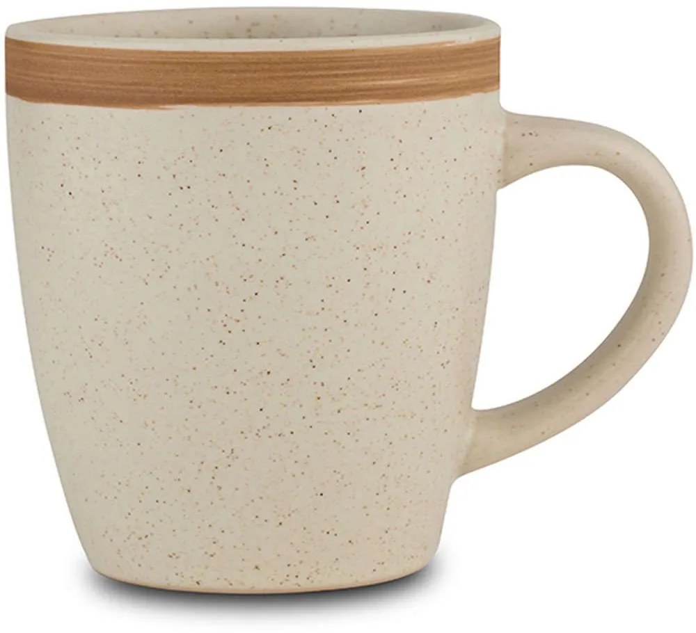 Κούπα Athena 10-141-086 380ml Beige Nava Πηλός