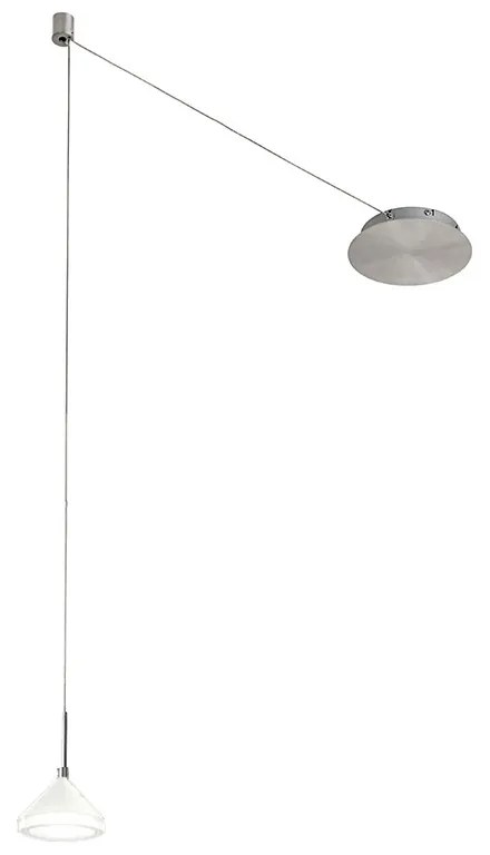 Φωτιστικό Κρεμαστό Fabas Luce Isabella 3410-41-102 Λευκό