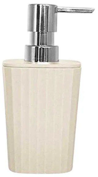 Θήκες κρεμοσάπουνου Dispenser πλαστικές σε σετ 5Χ Μπεζ