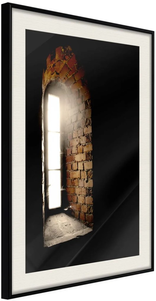 Αφίσα - Window to the World - 20x30 - Μαύρο - Με πασπαρτού