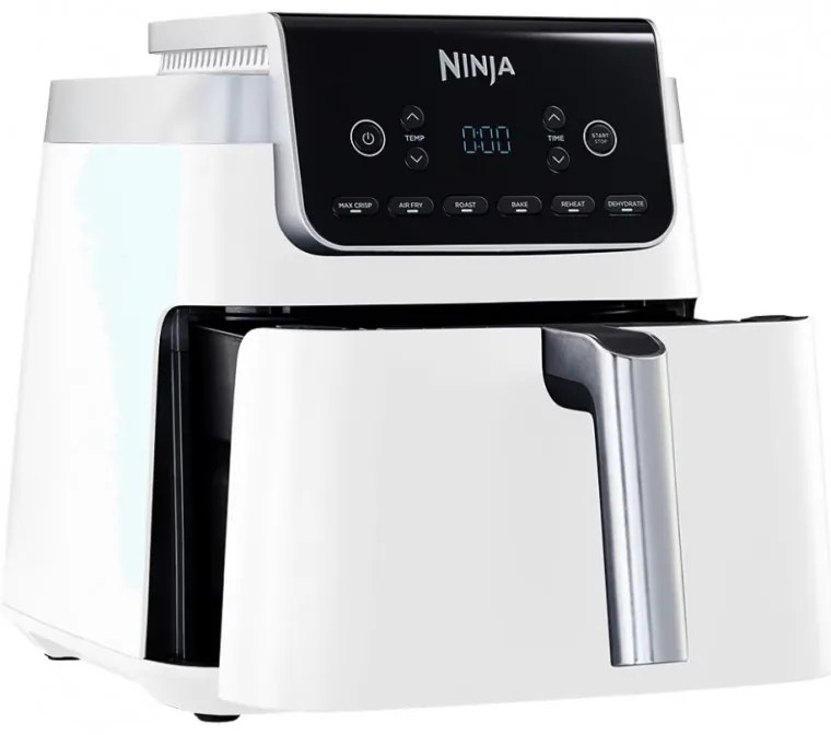 Φριτέζα ζεστού αέρα Ninja Max Pro AF180EUWH, 2000W, 6,2 l, 1,2 kg, 40-240C, 6 προγράμματα, Λευκό