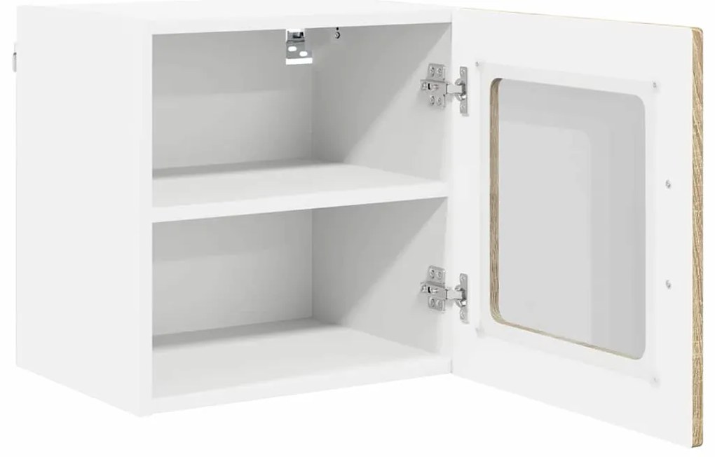 vidaXL Ντουλάπα Κουζίνας με ράφι 2 pcs Δρύς Sonoma 40 x 31 x 40 εκ.