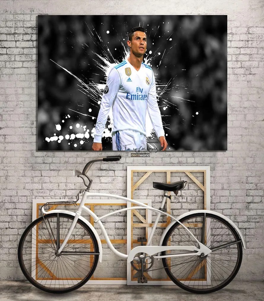 Πίνακας σε καμβά Cristiano Ronaldo KNV917 45cm x 65cm