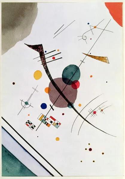 Kandinsky, Wassily - Εκτύπωση έργου τέχνης 1923, (26.7 x 40 cm)