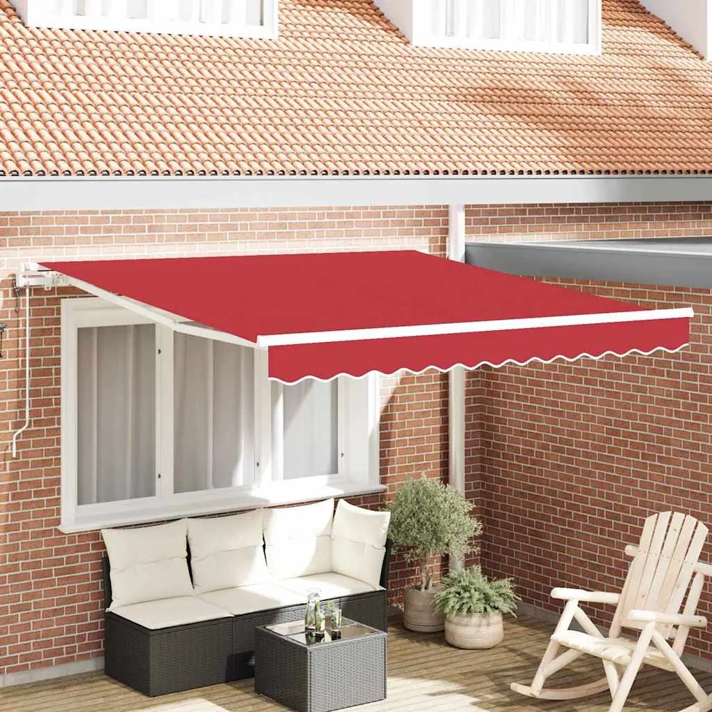 vidaXL Σκηνίτσα Αναδιπλούμενη 300 x 250 εκ Κόκκινο