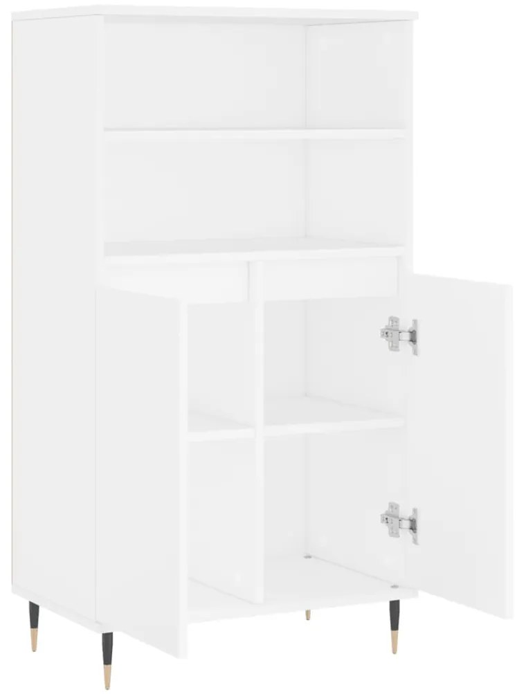 vidaXL Ντουλάπι Λευκό 60 x 36 x 110 εκ. από Επεξεργασμένο Ξύλο