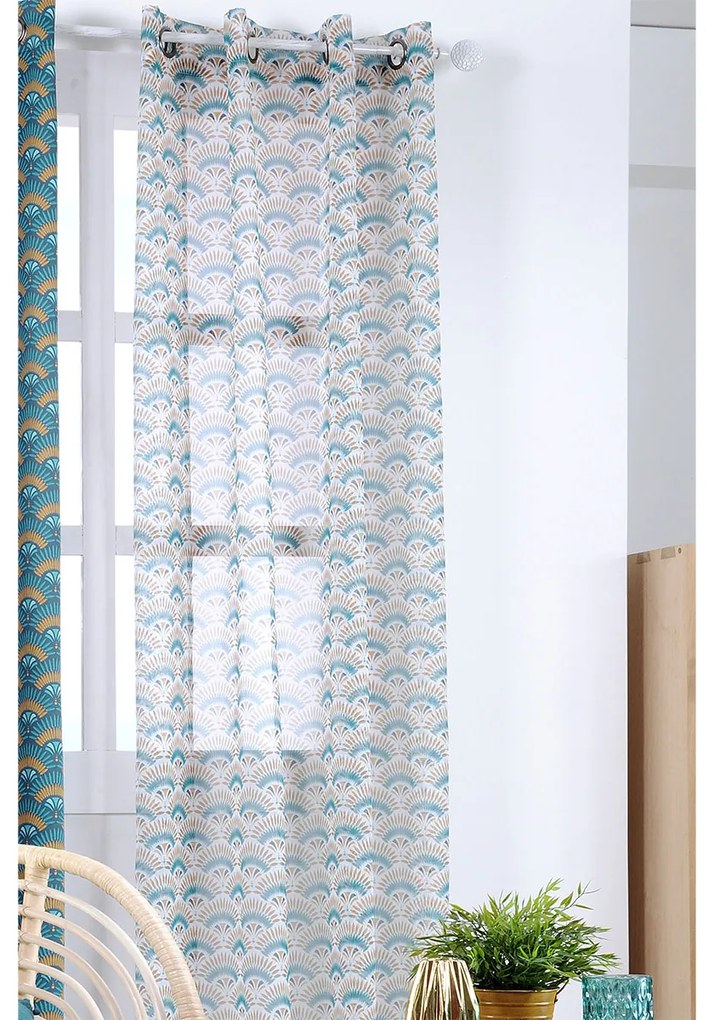 Κουρτίνα (135x260) Με Τρουκς S-F Guell Blanc R6B135001VL