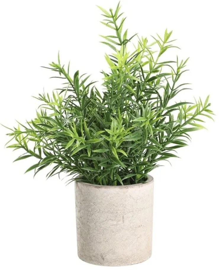 Τεχνητό Φυτό Σε Κασπώ 428029 Φ20x22cm Green Eglo Plastic