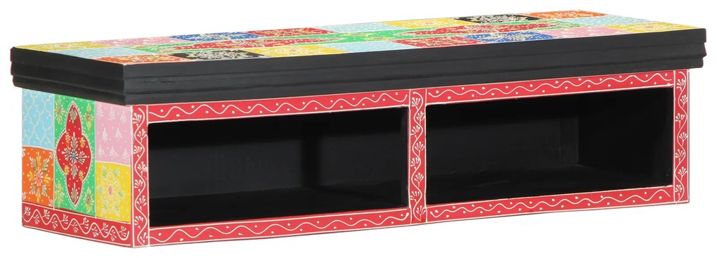 vidaXL Επιλεγμένη Τηλεόραση Τοίχου Πολύχρωμο 80x30x22 εκ. Κατασκευασμένο από Ξύλο