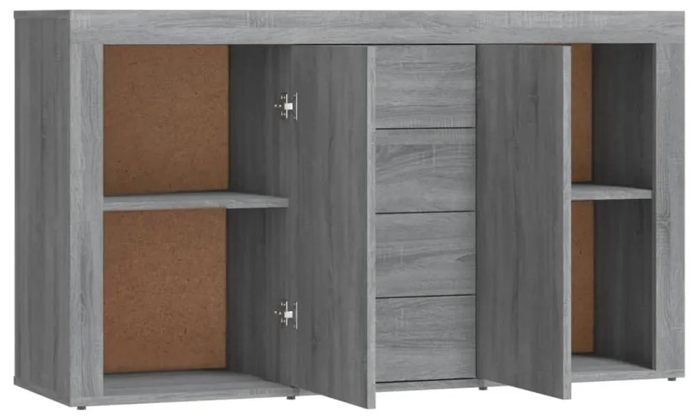 vidaXL Μπουφές Γκρι Sonoma 120 x 36 x 69 εκ. από Επεξεργασμένο Ξύλο