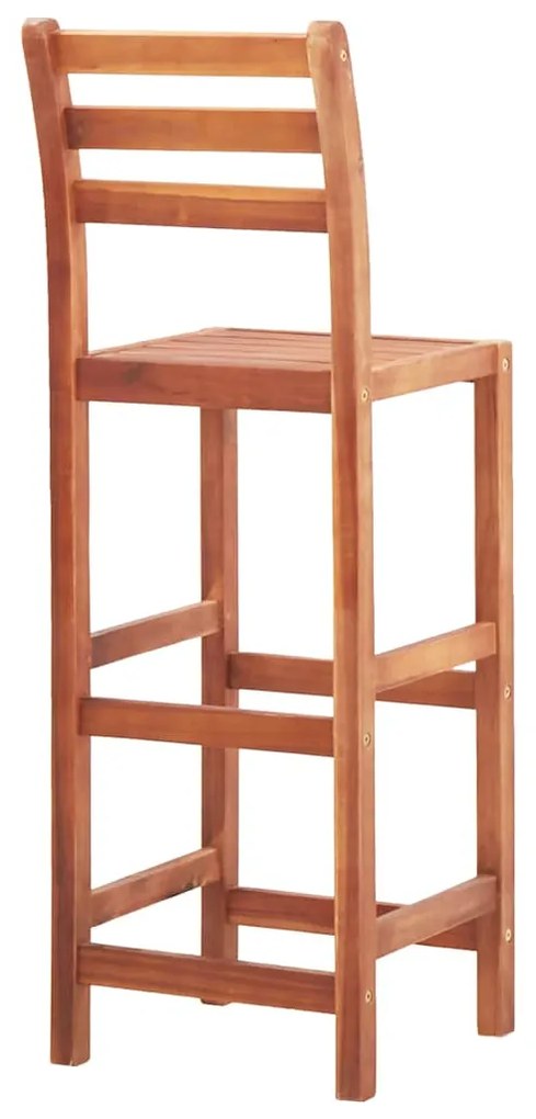 vidaXL Καρέκλες Μπαρ 2 τεμ. από Μασίφ Ξύλο Ακακίας