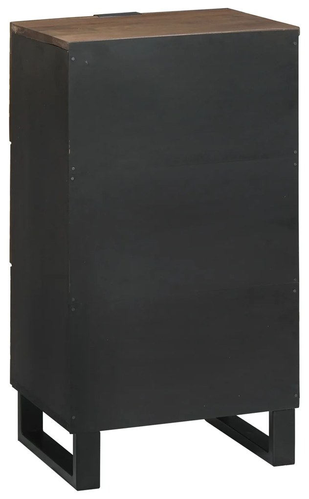 vidaXL Ντουλάπα - 40x33.5x75 εκ. Στερεό ξύλο μάνγκο