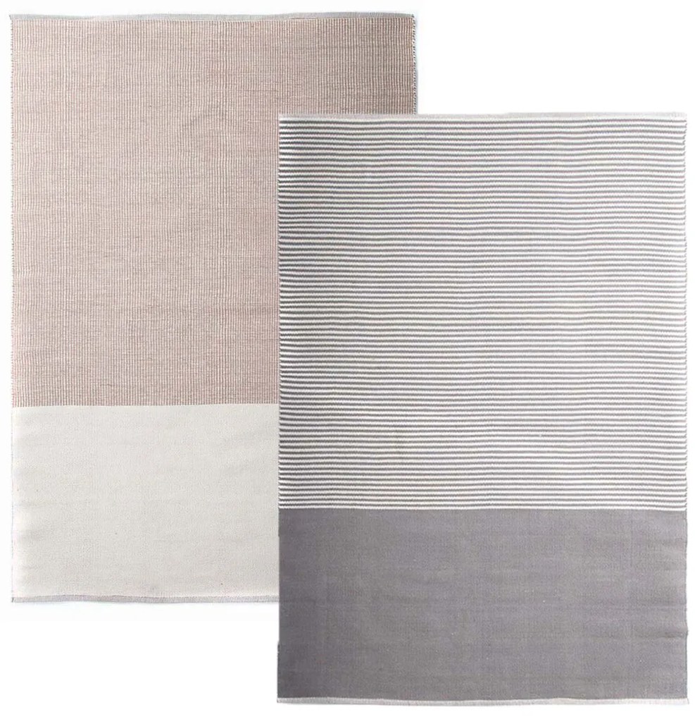Χαλί All Season 2 Όψεων (160x230) Royal Carpet Urban Cotton Kilim Arissa Taupe