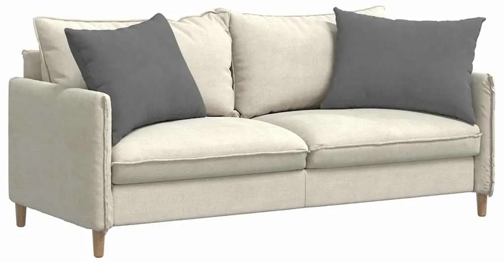 vidaXL Μαξιλάρι Καναπέ 2 pcs Σκούρο Γκρι 70 x 50 cm ύφασμα