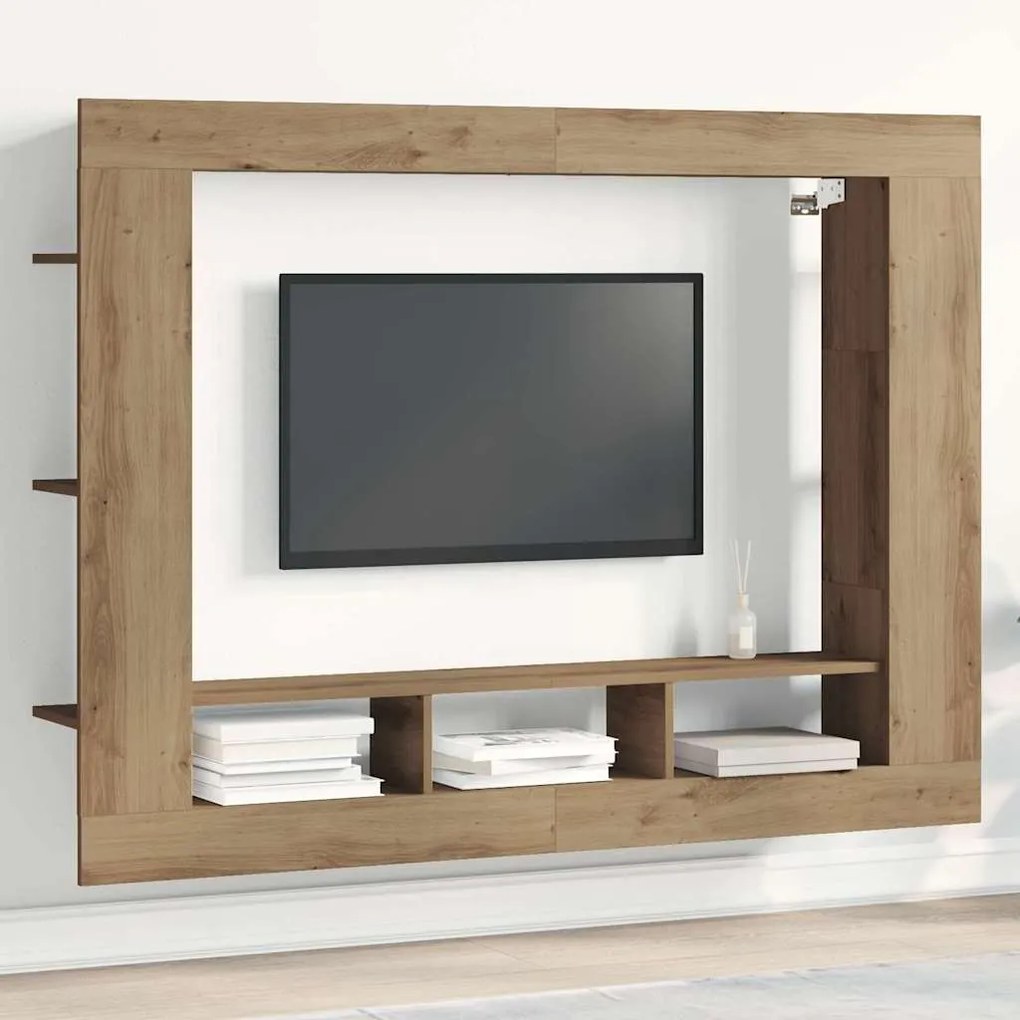 Ντουλάπι TV artisan δρυς 152 x 22 x 113 εκ. Επεξεργασμένο ξύλο