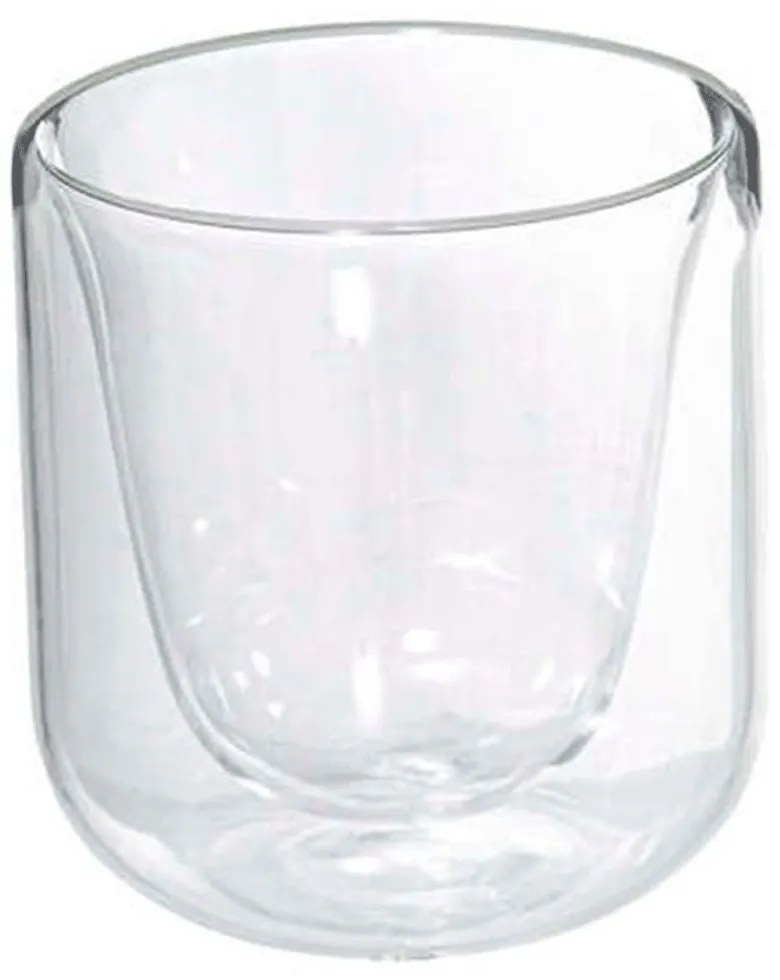 Κούπα Με Διπλό Τοίχωμα 07.154366 200ml 11X8,7cm Γυάλινη Clear Glass
