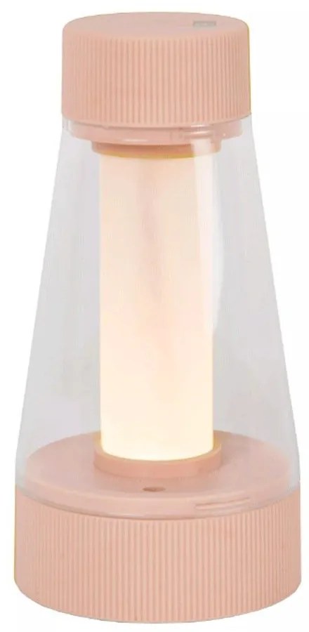 Φωτιστικό Επιτραπέζιο Lorali 45500/01/66 7,7x16cm 1,2W LED 2600K Dimmable Pink Lucide