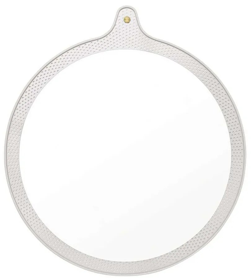 Καθρέπτης Τοίχου Ticket Small Faded Celadon 51x45cm Normann Copenhagen Metal, Glass