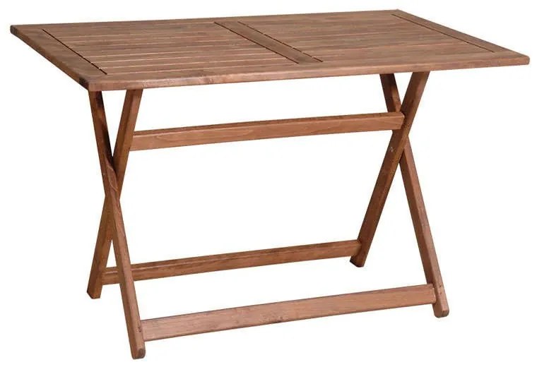 Τραπέζι Πτυσσόμενο 213713 140x83x75cm Brown